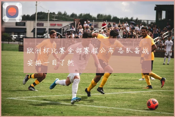 欧洲杯比赛全部赛程公布 各队备战安排一目了然