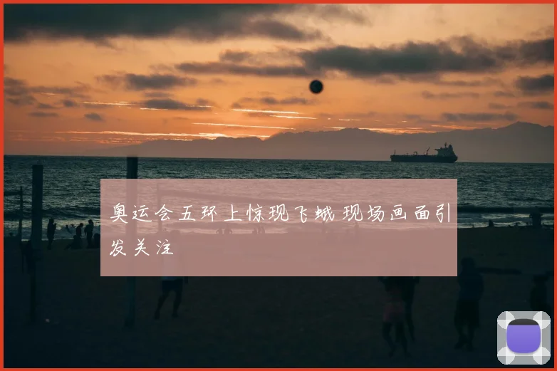 奥运会五环上惊现飞蛾 现场画面引发关注